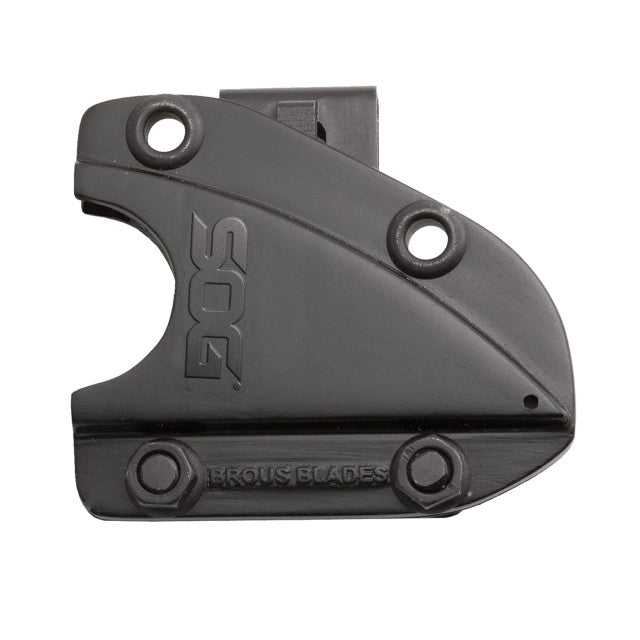 SOG Snarl Fixed Blade 2.3" Sheepsfoot Plain Edge
