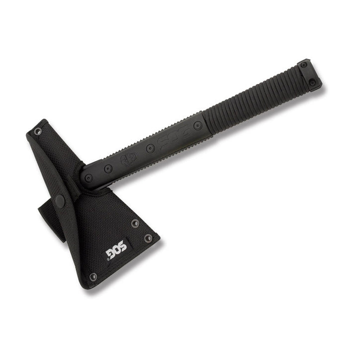 SOG SurvivalHawk Tomahawk 2CR Steel Blade Nylon Handle Black