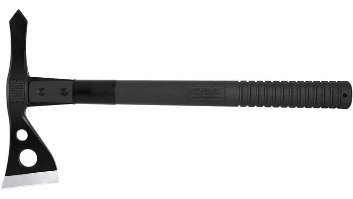 SOG Tactical Tomahawk 420HC Stainless Blade Reinforced Fiberglass Handle Black