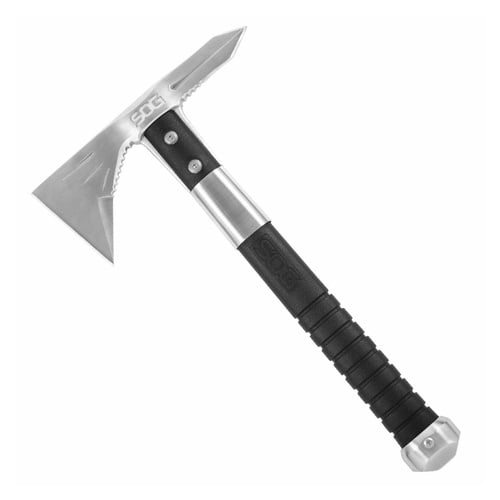 SOG VoodooHawk Mini Tactical Tomahawk 3Cr13MoV Steel Blade Nylon Handle Satin Stainless Steel