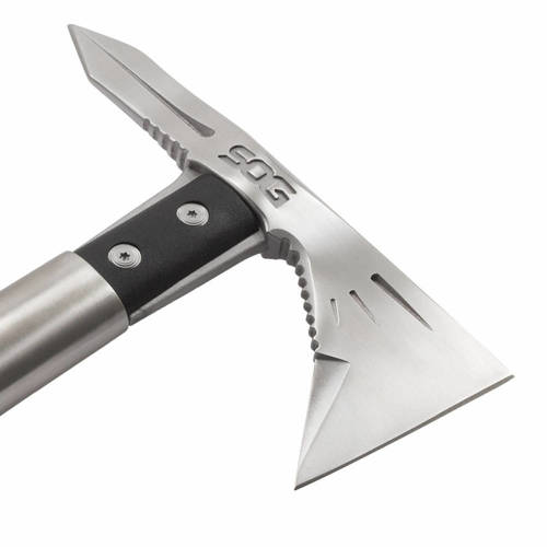 SOG VoodooHawk Mini Tactical Tomahawk 3Cr13MoV Steel Blade Nylon Handle Satin Stainless Steel