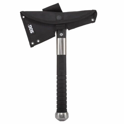 SOG VoodooHawk Mini Tactical Tomahawk 3Cr13MoV Steel Blade Nylon Handle Satin Stainless Steel