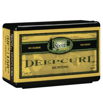 Speer .357 / 38 158 Grain Deep Curl Hollow Point (100)