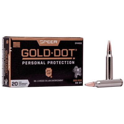 Speer Ammunition 223 Remington 55 Grain Jacketed Soft Point 20 Count