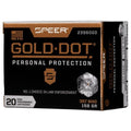 Speer Ammunition 357 Magnum 158 Grain Gold Dot Hollow Point 20 Count
