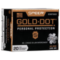 Speer Ammunition 40 S&W 165 Grain Jacketed Hollow Point 20 Count