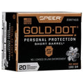 Speer Ammunition 40 S&W 180 Grain Bonded Jacketed Hollow Point 20 Count