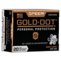 Speer Ammunition 9mm Luger 124 Grain Jacketed Hollow Point 20 Count