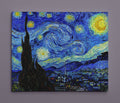 Starry Night for SNES, Pixel Art (20" x 24") - Canvas Wrap Print