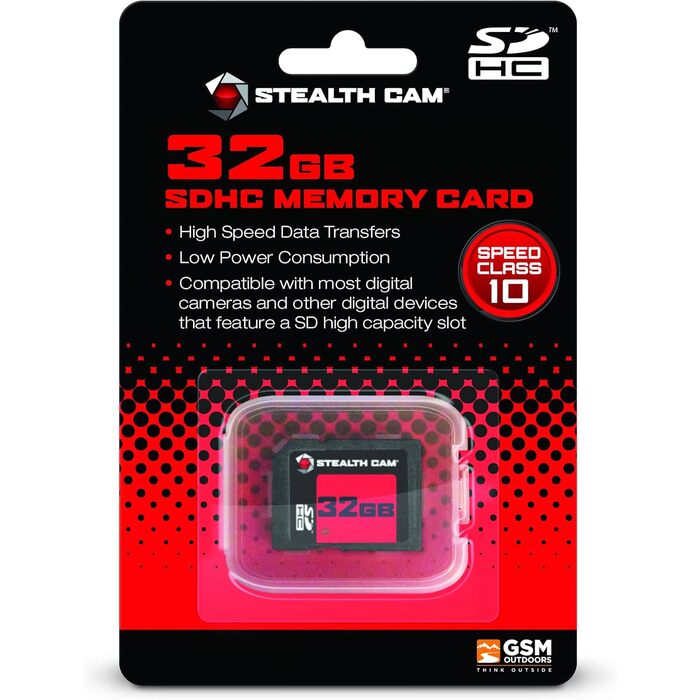 Stealth Cam SD Card 32GB Black