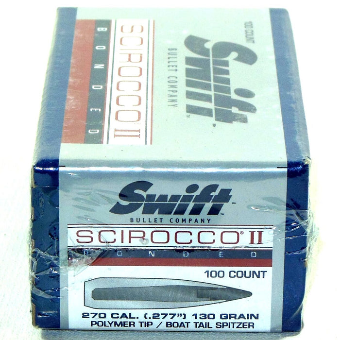 Swift Scirocco .277 / 270 130 Grain Boat Tails (100)