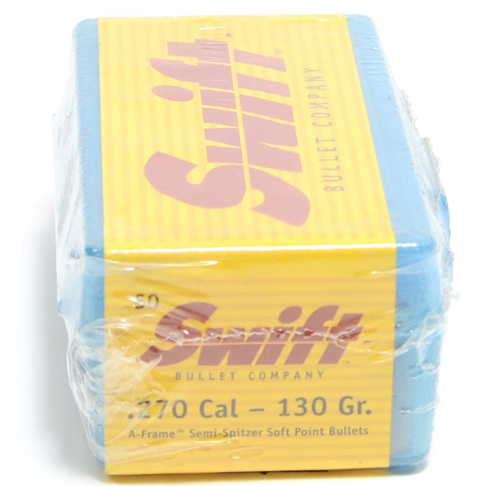Swift .277 / 270 130 Grain A-Frame Semi-Spitzer (50)