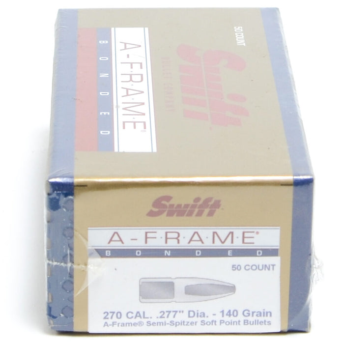 Swift .277 / 270 140 Grain A-Frame Semi-Spitzer (50)
