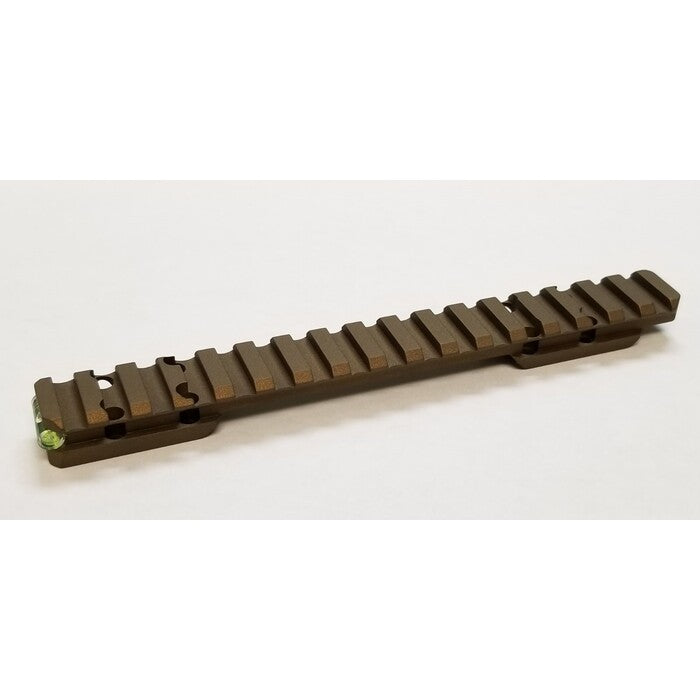 Talley 1-Piece Picatinny Scope Base Browning X-Bolt Anti-Cant Indicator (Long Action) (Hells Canyon) Matte Black