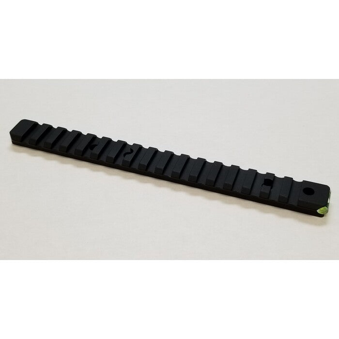 Talley 1-Piece Picatinny Scope Base Weatherby Accumark, Magnum, and Mark V w/ Anti-Cant Indicator Matte Black