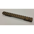 Talley 1-Piece Picatinny Scope Base Weatherby Accumark, Magnum, and Mark V w/ Anti-Cant Indicator Matte Black