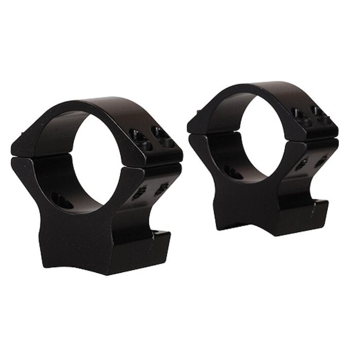 Talley Lightweight 2-Piece Scope Mount 1" High Height X-Bolt (Hells Canyon) Black