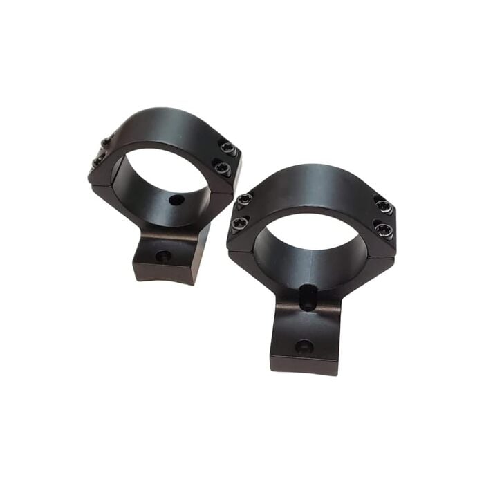 Talley Lightweight 2-Piece Scope Mount 30mm Medium Height Fierce Firearms Matte Black