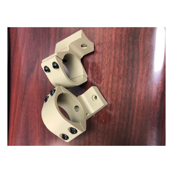 Talley Lightweight 2-Piece Scope Mount 30mm Medium Height Howa 1500 Burnt Bronze