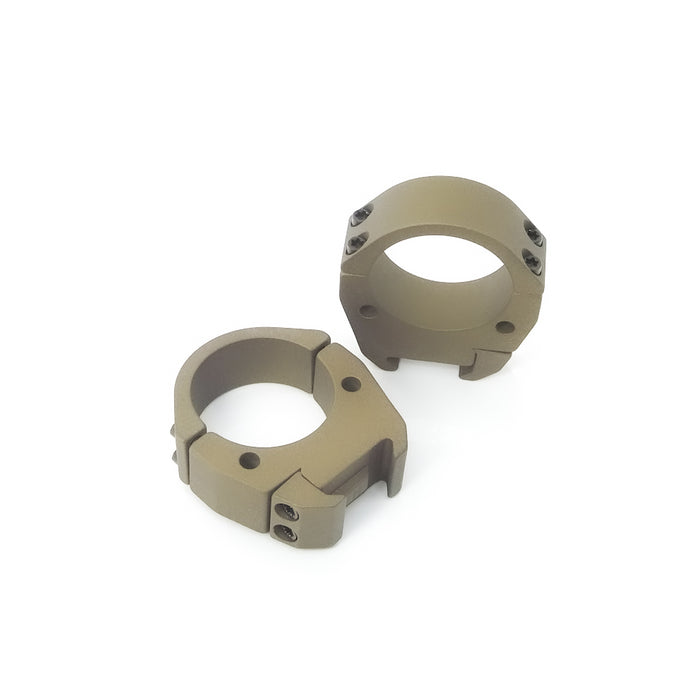 Talley Modern Sporting Scope Rings 1" High Height Matte Black
