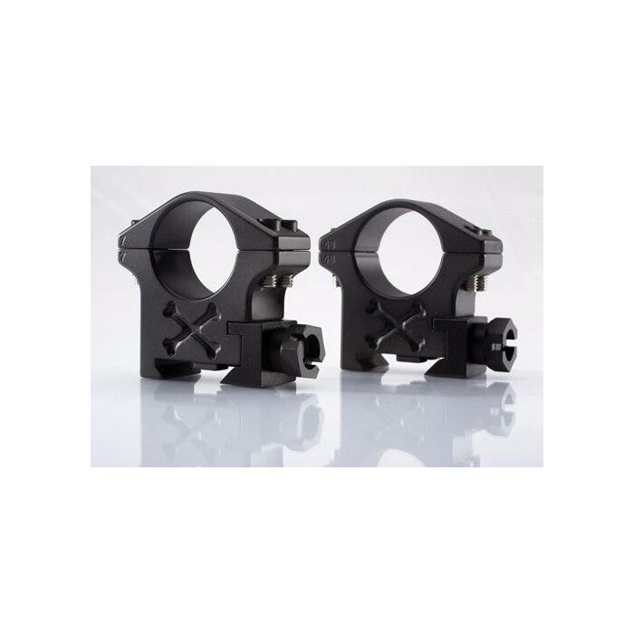 Talley Scope Rings 30mm High Height Matte Black