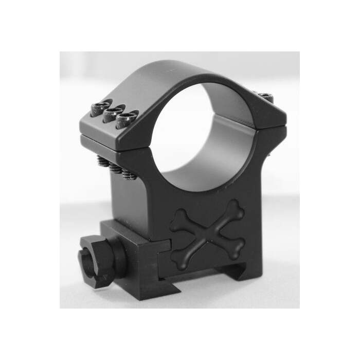 Talley Scope Rings 30mm High Height Matte Black