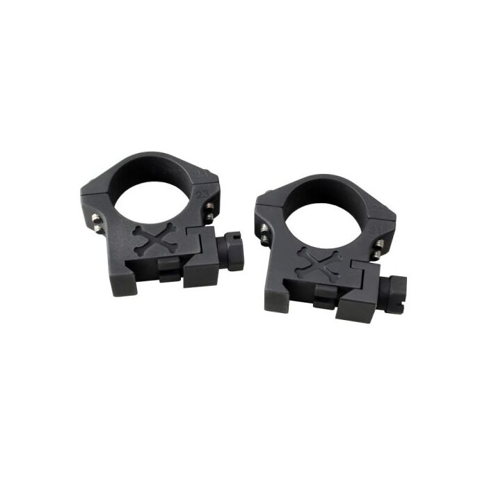 Talley Scope Rings 30mm Medium Height Matte Black