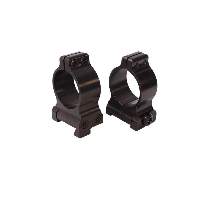 Talley Screw Lock Detachable Dovetail Receiver Scope Rings 1" CZ 550, 557 Matte Black