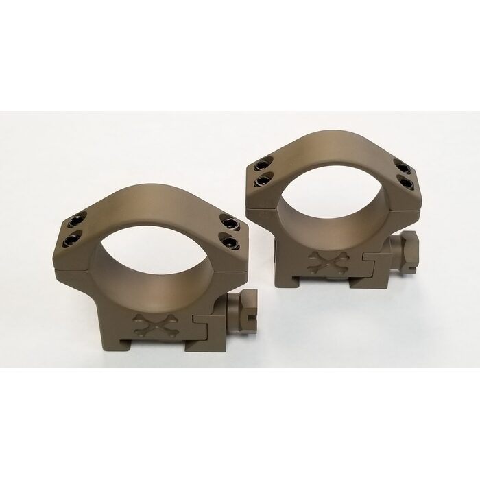 Talley Tactical Scope Rings 30mm High Height Dark Earth