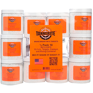 Tannerite 1/2 Pack 10 (10 -1/2lb. target brick)