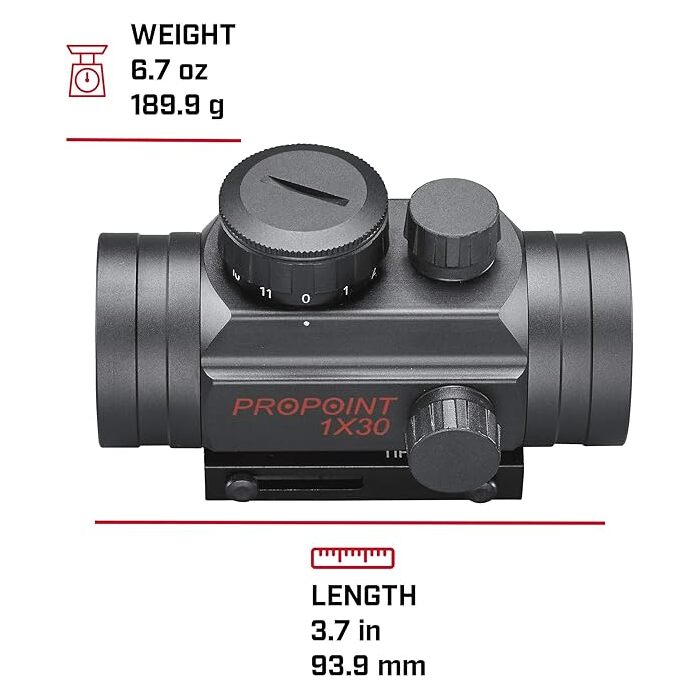 Tasco Propoint Red Dot Sight 1x30mm 5 MOA Dot Reticle