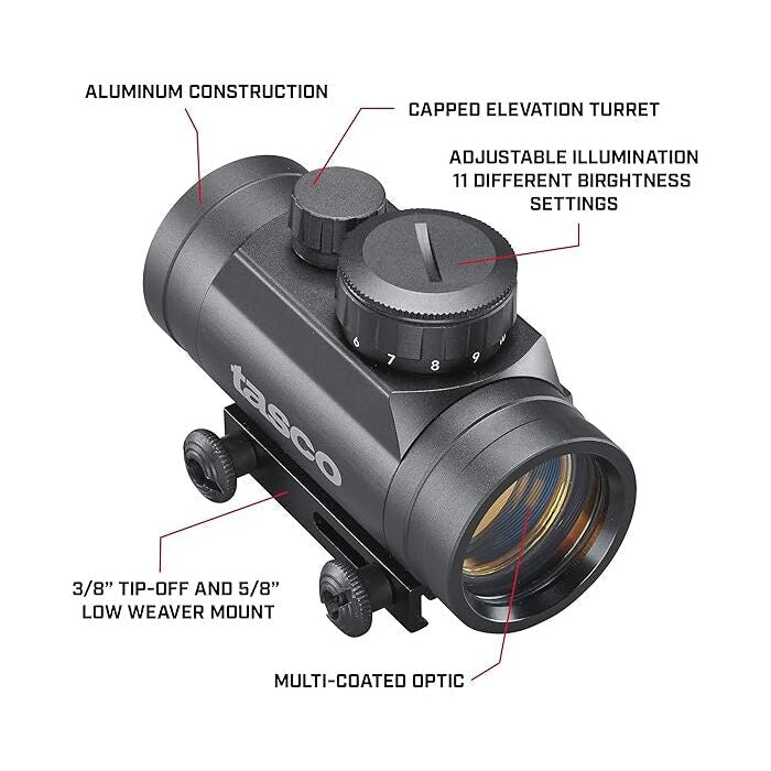 Tasco Propoint Red Dot Sight 1x30mm 5 MOA Dot Reticle