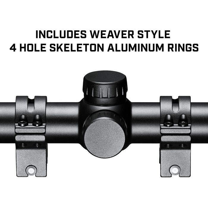Tasco World Class Rifle Scope 3-9x40mm 30/30 Reticle Black