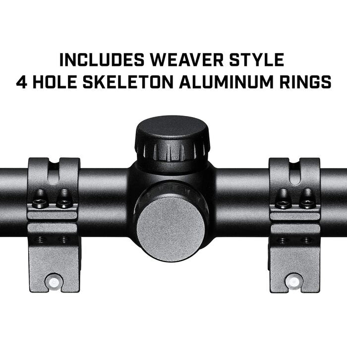 Tasco World Class Rifle Scope 3-9x50mm 30/30 Reticle Black