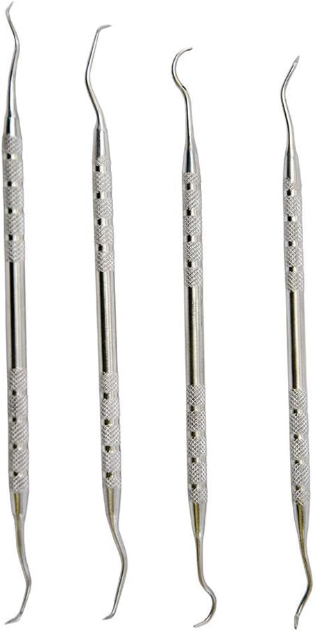 Tipton 4-Piece Gun Cleaning Pick Set Stainless Steel