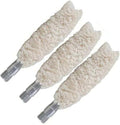 Tipton Shotgun Bore Cleaning Mop Cotton 410 Bore 5/16"-27 Thread Pack of 3