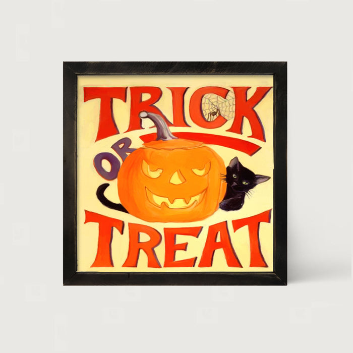 Trick or Treat - Framed art