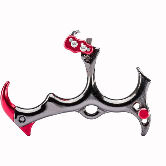 Tru-Fire Sear Back Dual Caliper Thumb Bow Release Red