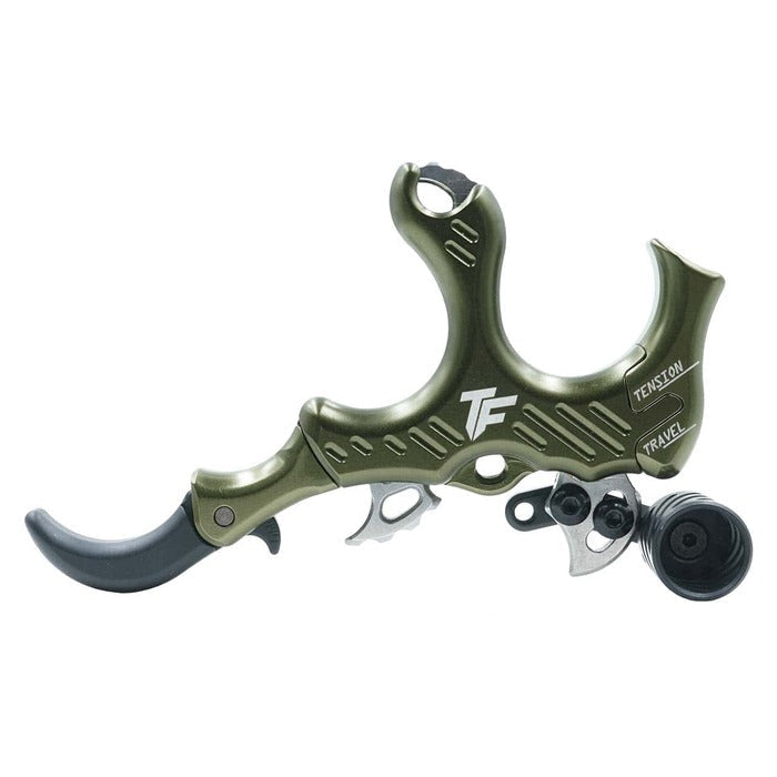 Tru-Fire Synapse Dual Caliper Thumb Bow Release Green