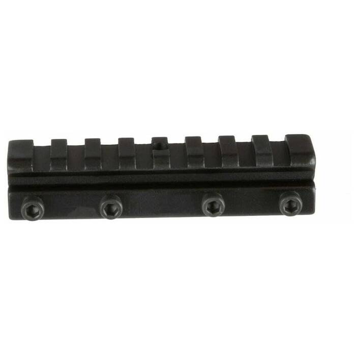 TRUGLO 1-Piece Scope Base Weaver Style Matte Black