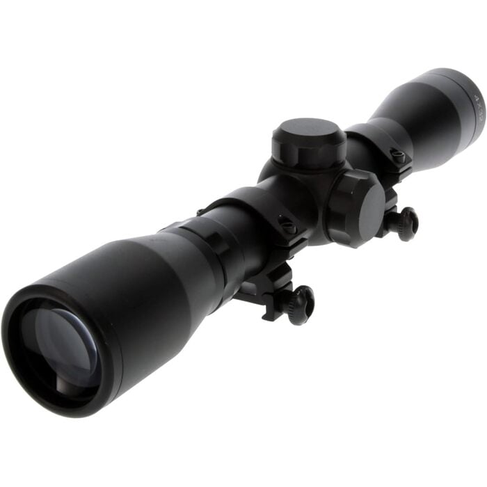 TRUGLO Buckline Rifle Scope 4x32mm Duplex Reticle Black