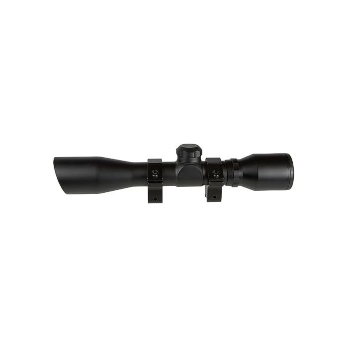TRUGLO Compact Rifle Scope 4x32mm Duplex Reticle Black