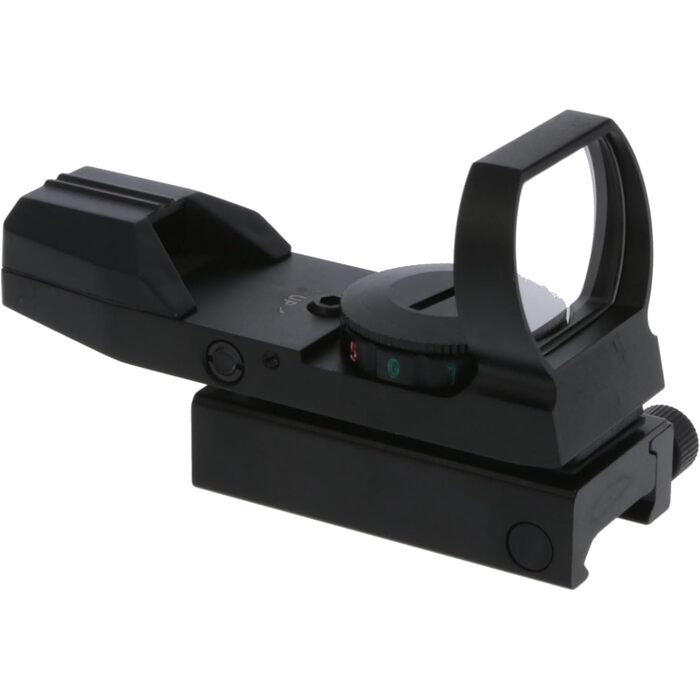 TRUGLO Dual Color  Open Reflex Sight 1x 5 MOA Dot Reticle