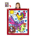 Turn Your Child's Drawing into a 50" x 60" Polar Fleece Blanket