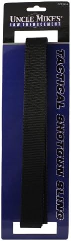 Uncle Mike's Tactical Shotgun Sling with Sling Swivel Nylon Black Adjusts to 48" No