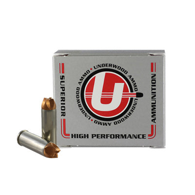 Underwood Ammunition 45 Colt (Long Colt) 135 Grain Lehigh Xtreme Defender Fluted Box of 20