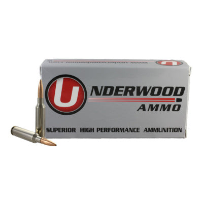 Underwood Custom Competition Ammunition 6.5 Creedmoor 140 Grain Jacketed Hollow Point Box of 20