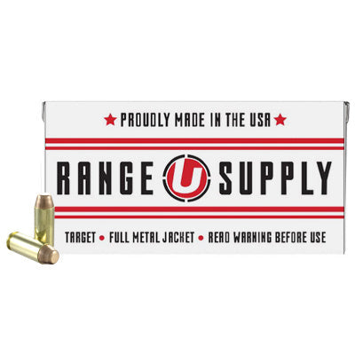 Underwood Range Supply Ammunition 10mm Auto 180 Grain Full Metal Jacket Box of 50
