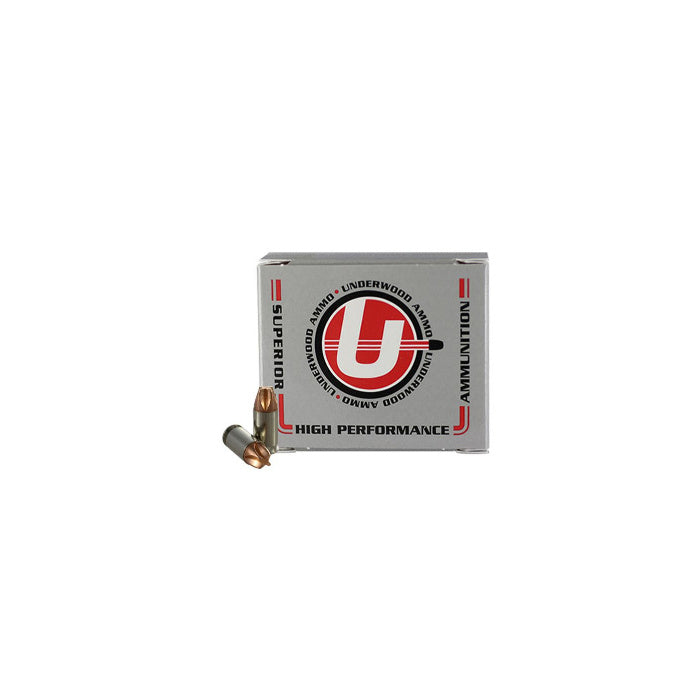 Underwood Xtreme Defender Ammunition 380 ACP 68 Grain Hollow Point Box of 20