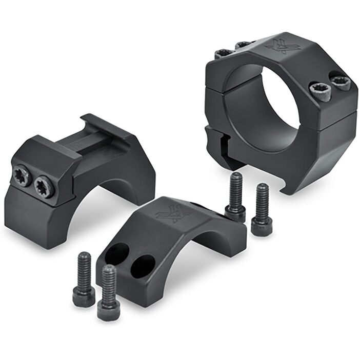 Vortex Optics Precision Match Picatinny Scope Rings Black 30mm High